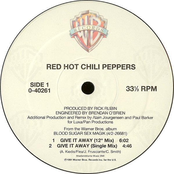 Give It Away by Red Hot Chili Peppers