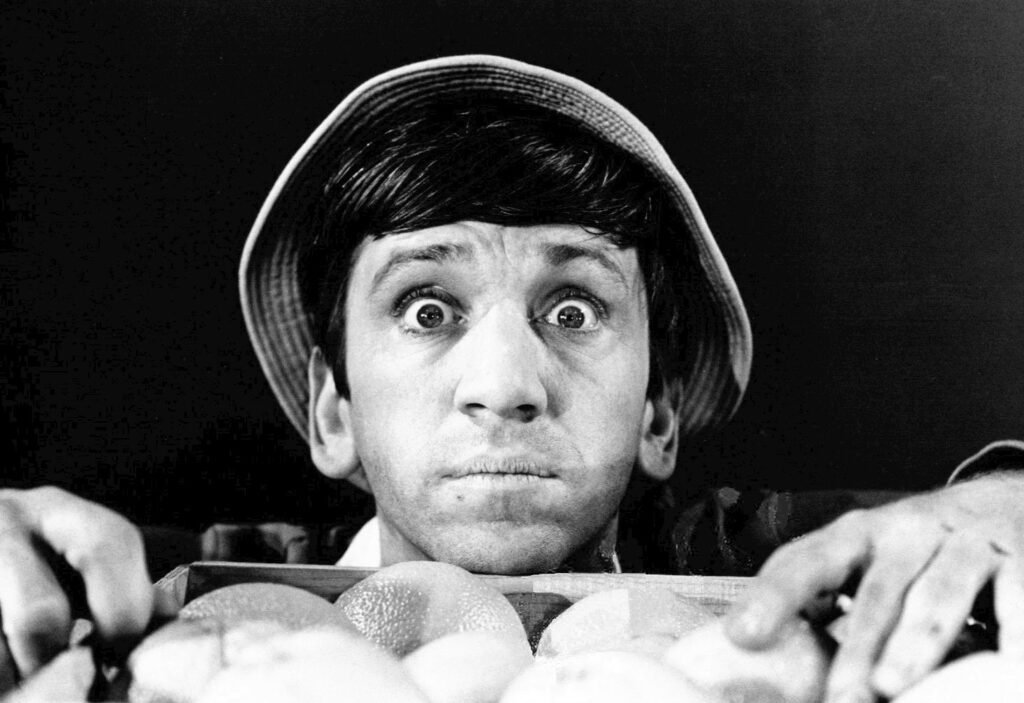 Bob Denver as Gilligan in a 1966 publicity photograph