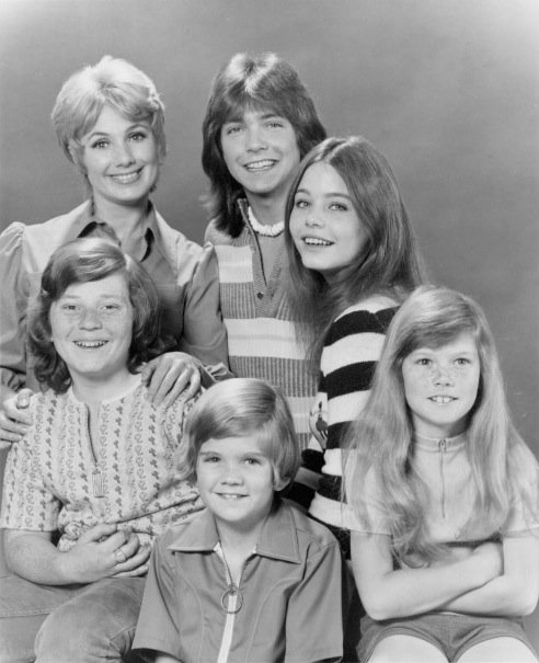 Cast of The Partridge Family in a 1972 publicity photograph