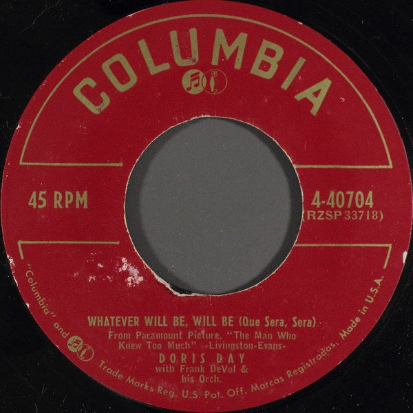 Que Sera, Sera by Doris Day